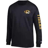 Champion Missouri Tigers Team Stack Long Sleeve T-Shirt