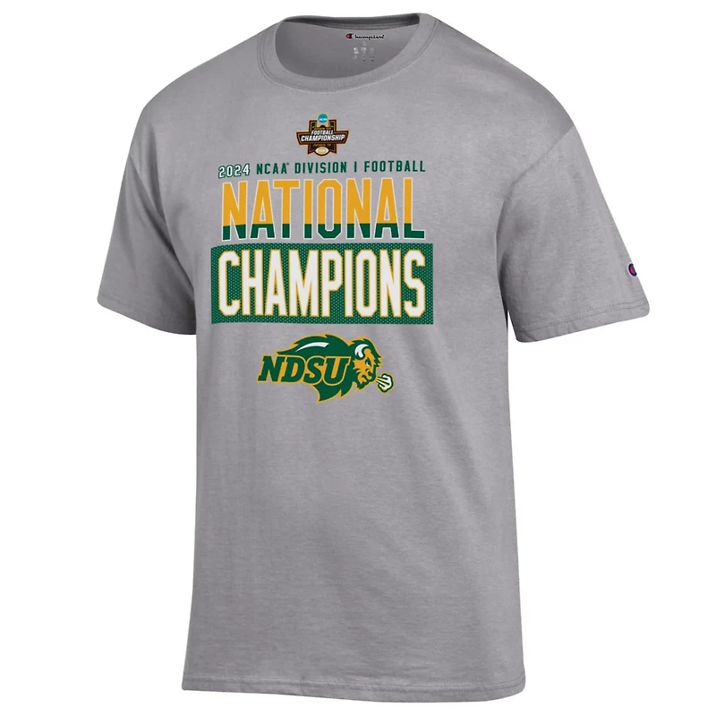 Champion NDSU Bison 2024 NCAA FCS Football National Champions Locker Room T-Shirt