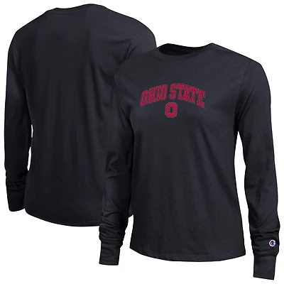 Champion Ohio State Buckeyes Arch Over Logo Long Sleeve T-Shirt
