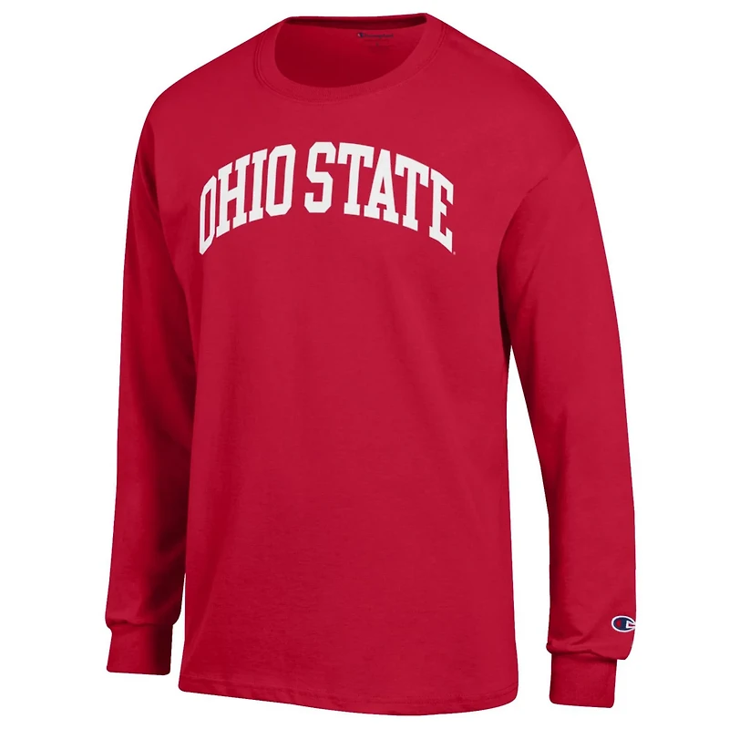 Champion Ohio State Buckeyes Basic Arch Long Sleeve T-Shirt