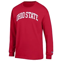 Champion Ohio State Buckeyes Basic Arch Long Sleeve T-Shirt