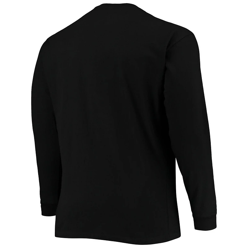 Champion Ohio State Buckeyes Big  Tall 2-Hit Long Sleeve T-Shirt