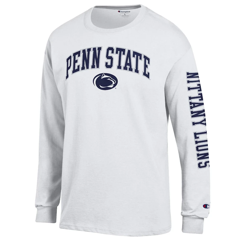 Champion Penn State Nittany Lions Arch Over Logo 2-Hit Long Sleeve T-Shirt