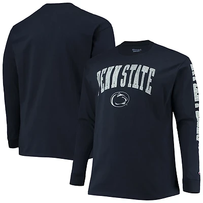 Champion Penn State Nittany Lions Big Tall 2-Hit Long Sleeve T-Shirt