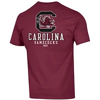 Champion South Carolina Gamecocks Team Stack 2-Hit T-Shirt