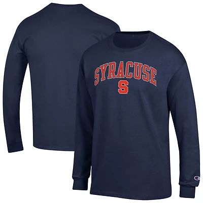 Champion Syracuse Orange Arch Over Logo Long Sleeve T-Shirt