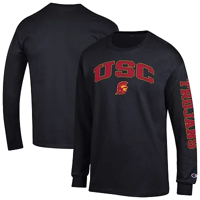 Champion USC Trojans Arch Over Logo 2-Hit Long Sleeve T-Shirt