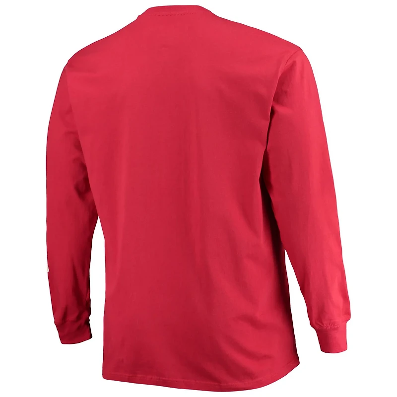 Champion USC Trojans Big  Tall 2-Hit Long Sleeve T-Shirt