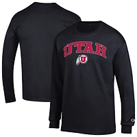 Champion Utah Utes Arch Over Logo Long Sleeve T-Shirt