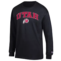 Champion Utah Utes Arch Over Logo Long Sleeve T-Shirt