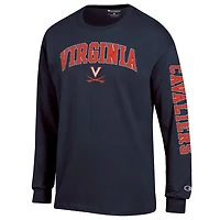 Champion Virginia Cavaliers Arch Over Logo 2-Hit Long Sleeve T-Shirt