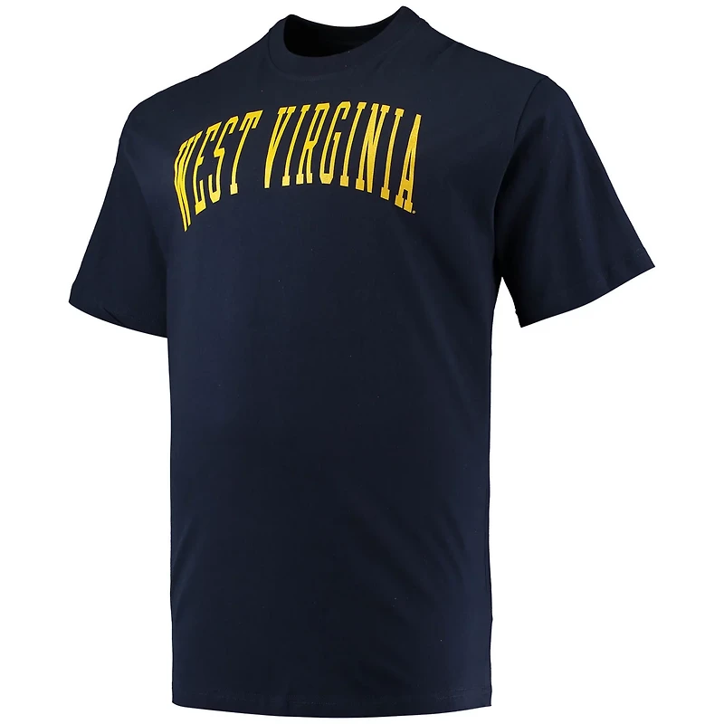 Champion West Virginia Mountaineers Big  Tall Arch Team Logo T-Shirt