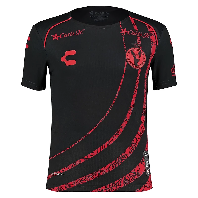 Charly Red Club Tijuana 2024 25 Home Authentic Jersey