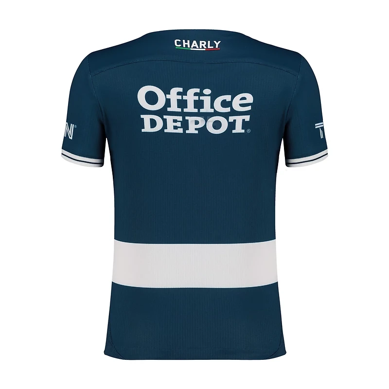 Charly White CF Pachuca 2024 25 Home Authentic Jersey