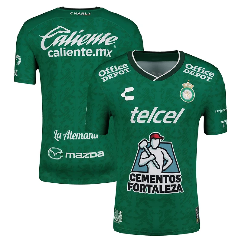 Charly White Club Leon 2024 25 Home Authentic Jersey