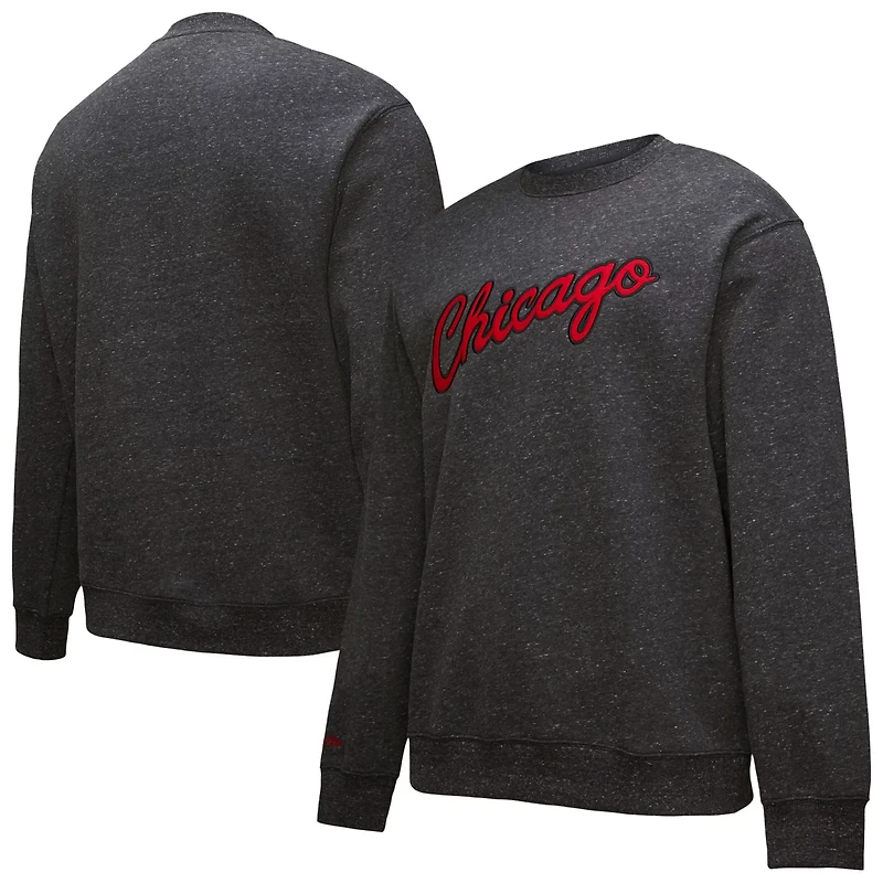 Chicago Bulls Hardwood Classics out Collection Snow Washed Pullover Sweatshirt