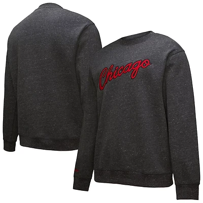 Chicago Bulls Hardwood Classics out Collection Snow Washed Pullover Sweatshirt