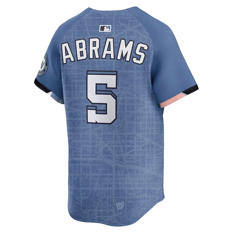 CJ Abrams Washington Nationals 2025 City Connect Limited Jersey