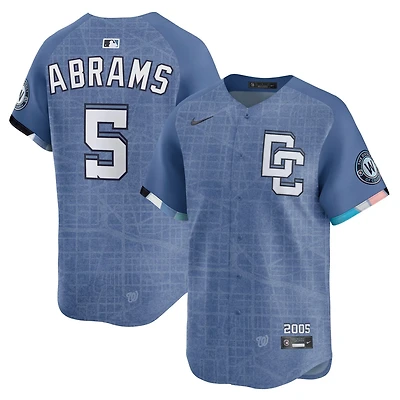 CJ Abrams Washington Nationals 2025 City Connect Limited Jersey