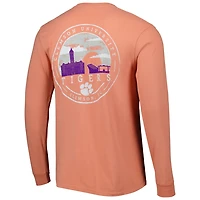 Clemson Tigers Circle Campus Scene Long Sleeve T-Shirt