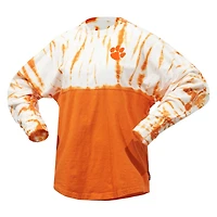Clemson Tigers Tie-Dye Long Sleeve Jersey T-Shirt