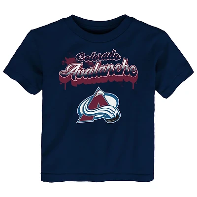 Colorado Avalanche Bubbly Script T-Shirt