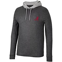 Colosseum Alabama Crimson Tide Ballot Waffle-Knit Thermal Long Sleeve Hoodie T-Shirt