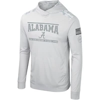 Colosseum Alabama Crimson Tide OHT Military Appreciation Long Sleeve Hoodie T-Shirt