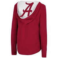 Colosseum Alabama Tide Catalina Hoodie Long Sleeve T-Shirt