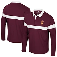 Colosseum Arizona State Sun Devils Too Cool For School Long Sleeve Polo
