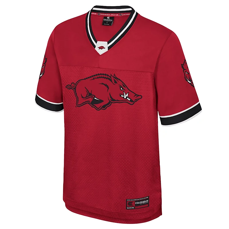Colosseum Arkansas Razorbacks Nothing But The Hits Football Jersey