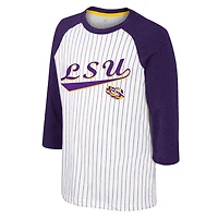 Colosseum Athletics Boys' Louisiana State University Dusty 3/4 Sleeve Shirt