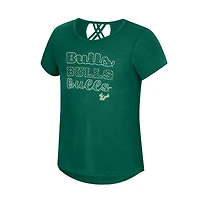 Colosseum Athletics Girls' University of South Florida Katie Strappy T-shirt