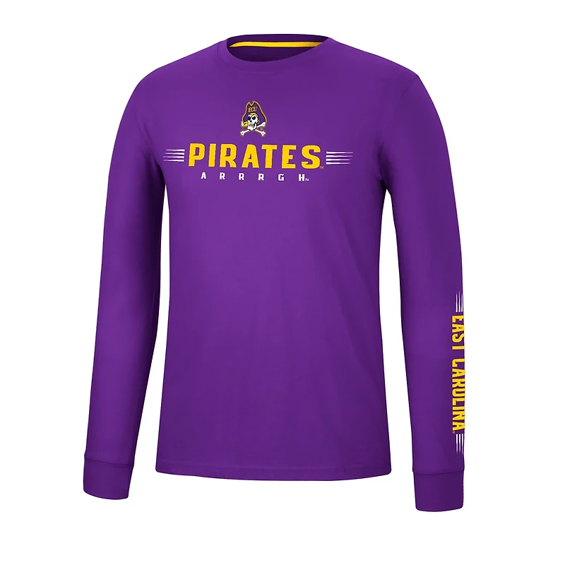 Colosseum Athletics Men’s East Carolina University Spackler Long Sleeve T-shirt