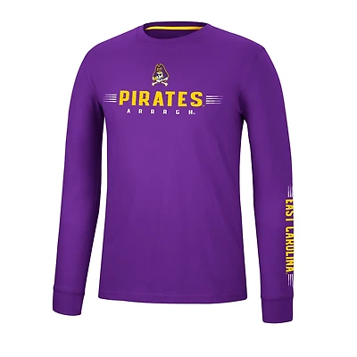 Colosseum Athletics Men’s East Carolina University Spackler Long Sleeve T-shirt