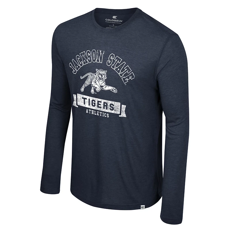 Colosseum Athletics Men's Jackson State University Hap-Hap-Happiest Long Sleeve Shirt
