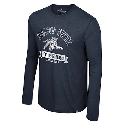 Colosseum Athletics Men's Jackson State University Hap-Hap-Happiest Long Sleeve Shirt