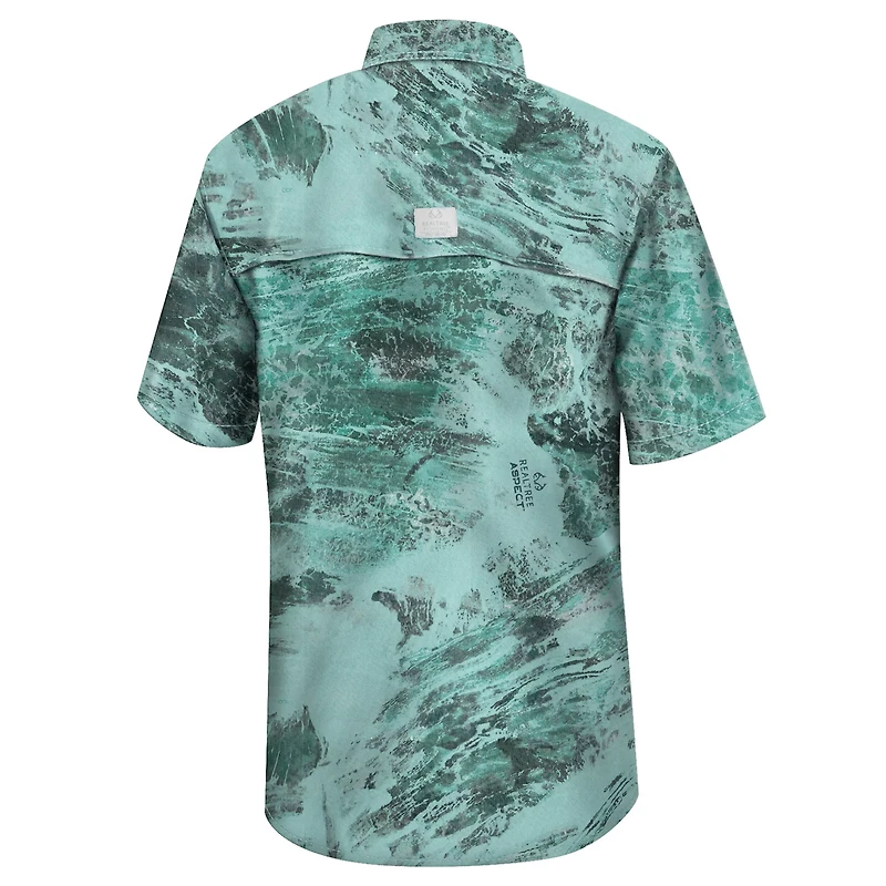 Colosseum Athletics Men's Marshall University Realtree Charter Fishing Shirt