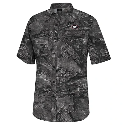 Colosseum Athletics Men's University of Georgia Realtree Charter Fishing Shirt