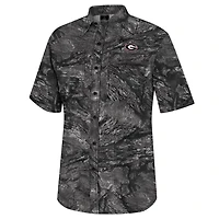 Colosseum Athletics Men's University of Georgia Realtree Charter Fishing Shirt