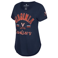Colosseum Athletics Women's University of Virginia Little? Big? Graphic T-shirt