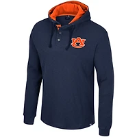 Colosseum Auburn Tigers Affirmative Thermal Hoodie Long Sleeve T-Shirt