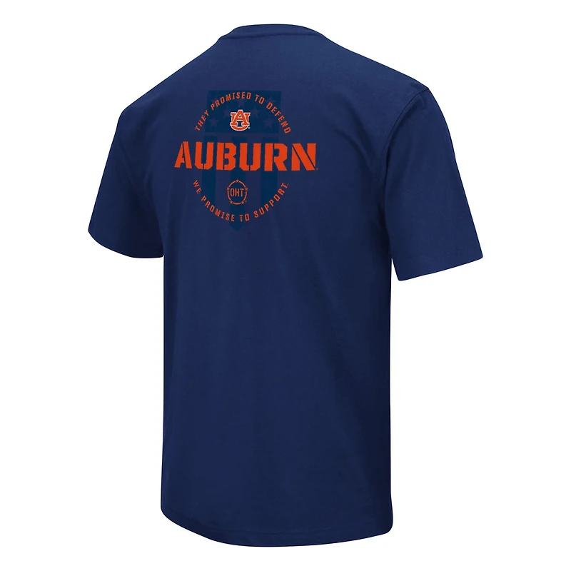 Colosseum Auburn Tigers OHT Military Appreciation T-Shirt
