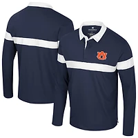 Colosseum Auburn Tigers Too Cool For School Long Sleeve Polo