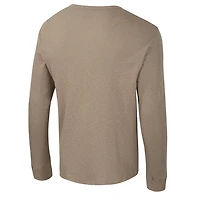 Colosseum Duke Blue Devils Great Outdoors Henley Long Sleeve Shirt