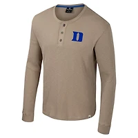 Colosseum Duke Blue Devils Great Outdoors Henley Long Sleeve Shirt
