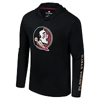 Colosseum Florida State Seminoles Logo Lockup Active Blend Long Sleeve T-Shirt Hoodie