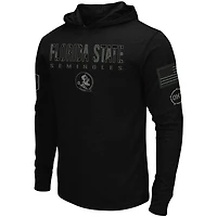 Colosseum Florida State Seminoles OHT Military Appreciation Hoodie Long Sleeve T-Shirt