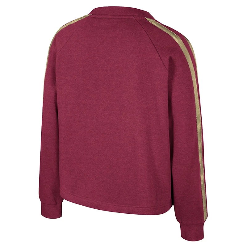 Colosseum Florida State Seminoles Treasures Long Sleeve V-Neck T-Shirt