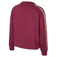 Colosseum Florida State Seminoles Treasures Long Sleeve V-Neck T-Shirt